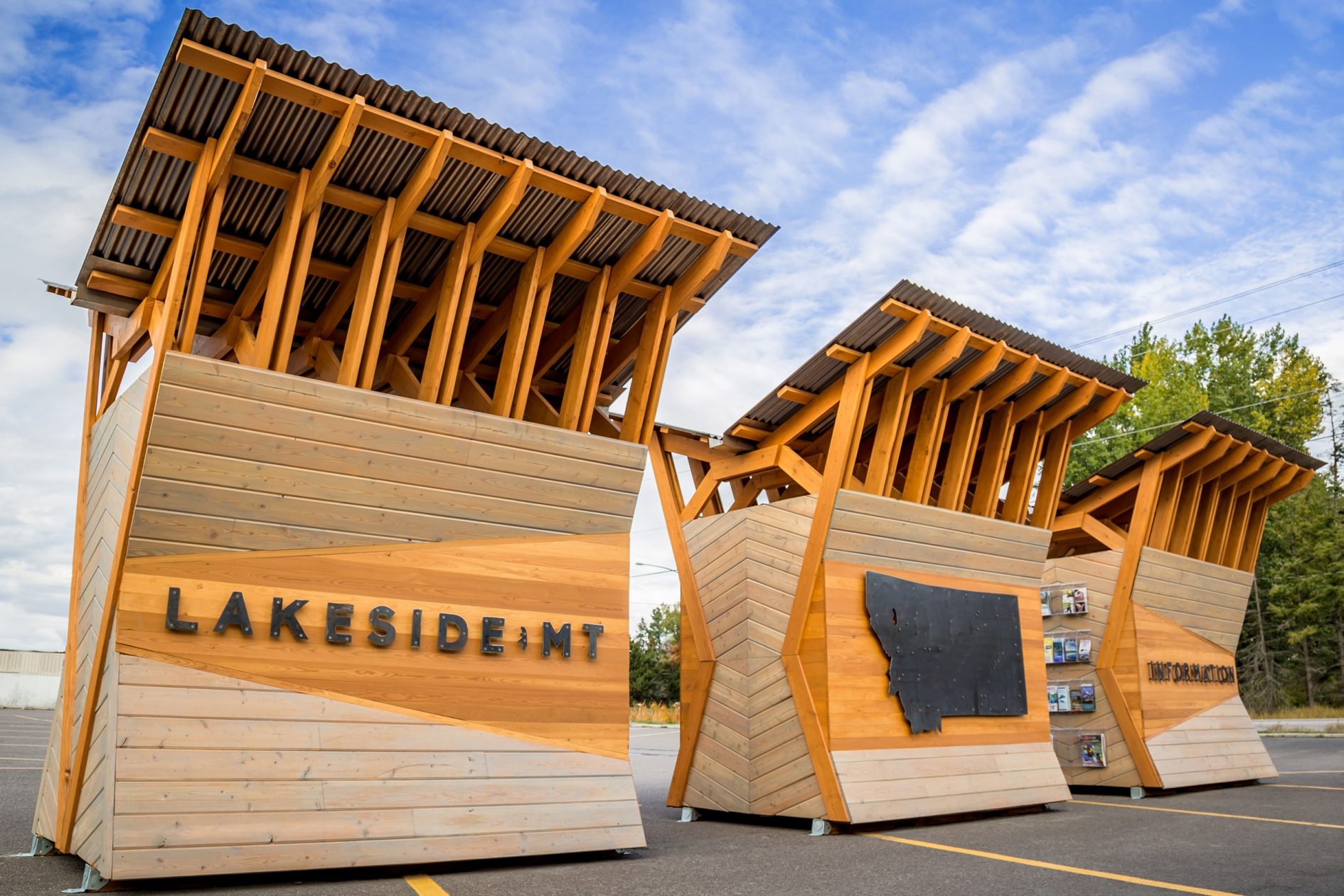 Lakeside Information Kiosks